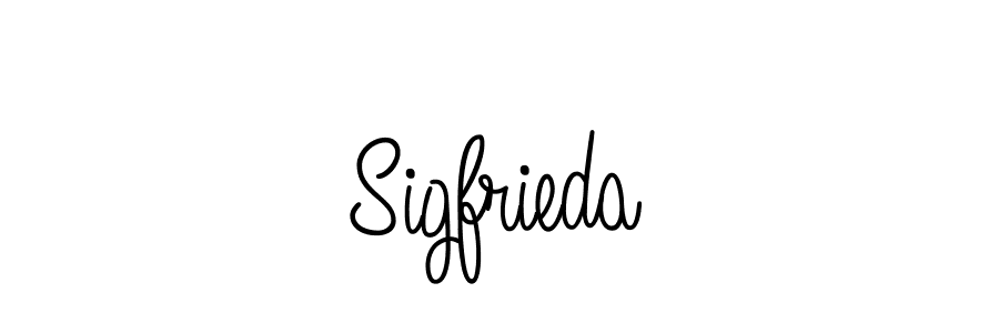 Design your own signature with our free online signature maker. With this signature software, you can create a handwritten (Angelique-Rose-font-FFP) signature for name Sigfrieda. Sigfrieda signature style 5 images and pictures png
