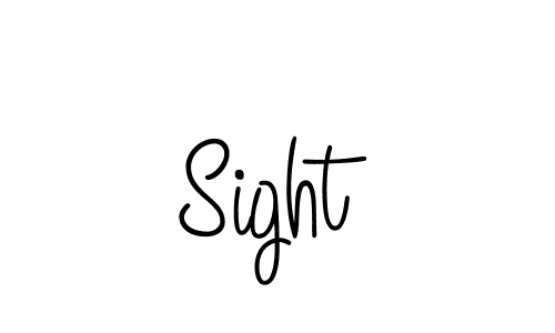 Also we have Sight name is the best signature style. Create professional handwritten signature collection using Angelique-Rose-font-FFP autograph style. Sight signature style 5 images and pictures png