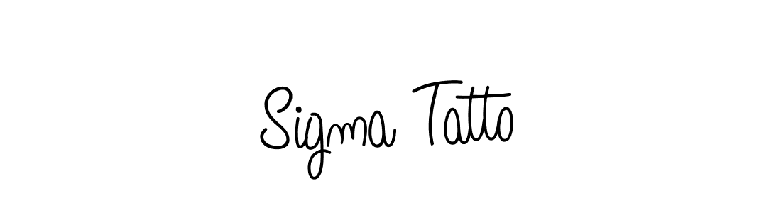 Similarly Angelique-Rose-font-FFP is the best handwritten signature design. Signature creator online .You can use it as an online autograph creator for name Sigma Tatto. Sigma Tatto signature style 5 images and pictures png