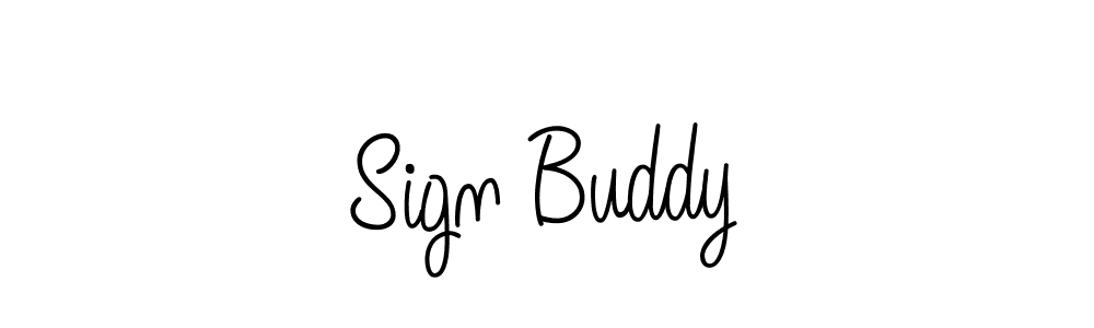 Use a signature maker to create a handwritten signature online. With this signature software, you can design (Angelique-Rose-font-FFP) your own signature for name Sign Buddy. Sign Buddy signature style 5 images and pictures png