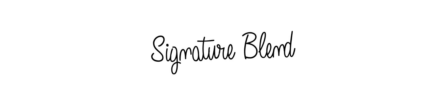 Best and Professional Signature Style for Signature Blend. Angelique-Rose-font-FFP Best Signature Style Collection. Signature Blend signature style 5 images and pictures png