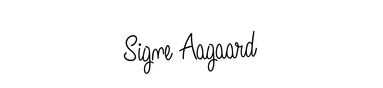 Best and Professional Signature Style for Signe Aagaard. Angelique-Rose-font-FFP Best Signature Style Collection. Signe Aagaard signature style 5 images and pictures png