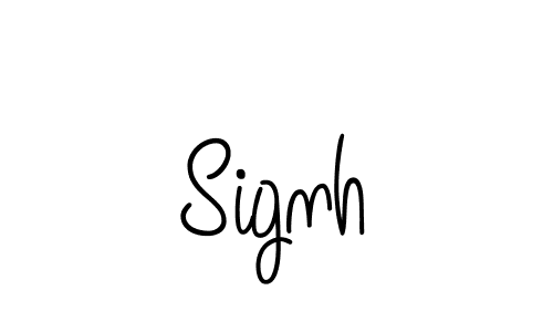 How to Draw Signh signature style? Angelique-Rose-font-FFP is a latest design signature styles for name Signh. Signh signature style 5 images and pictures png