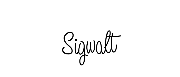 How to make Sigwalt signature? Angelique-Rose-font-FFP is a professional autograph style. Create handwritten signature for Sigwalt name. Sigwalt signature style 5 images and pictures png