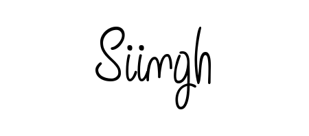 How to make Siingh name signature. Use Angelique-Rose-font-FFP style for creating short signs online. This is the latest handwritten sign. Siingh signature style 5 images and pictures png