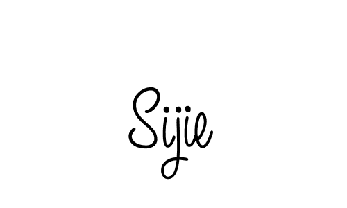 Best and Professional Signature Style for Sijie. Angelique-Rose-font-FFP Best Signature Style Collection. Sijie signature style 5 images and pictures png