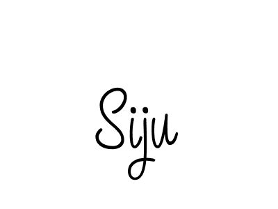 Design your own signature with our free online signature maker. With this signature software, you can create a handwritten (Angelique-Rose-font-FFP) signature for name Siju. Siju signature style 5 images and pictures png