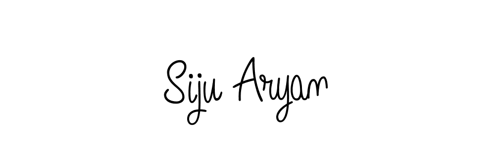 Design your own signature with our free online signature maker. With this signature software, you can create a handwritten (Angelique-Rose-font-FFP) signature for name Siju Aryan. Siju Aryan signature style 5 images and pictures png