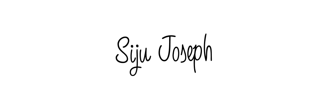 Also we have Siju Joseph name is the best signature style. Create professional handwritten signature collection using Angelique-Rose-font-FFP autograph style. Siju Joseph signature style 5 images and pictures png