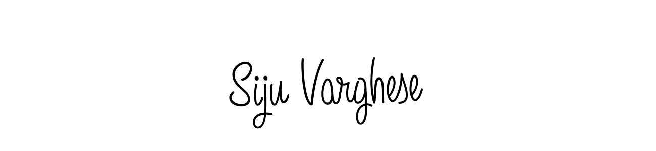 This is the best signature style for the Siju Varghese name. Also you like these signature font (Angelique-Rose-font-FFP). Mix name signature. Siju Varghese signature style 5 images and pictures png