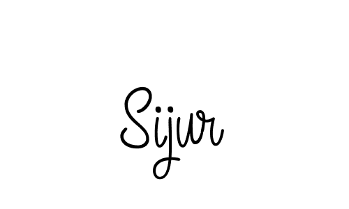 Create a beautiful signature design for name Sijur. With this signature (Angelique-Rose-font-FFP) fonts, you can make a handwritten signature for free. Sijur signature style 5 images and pictures png