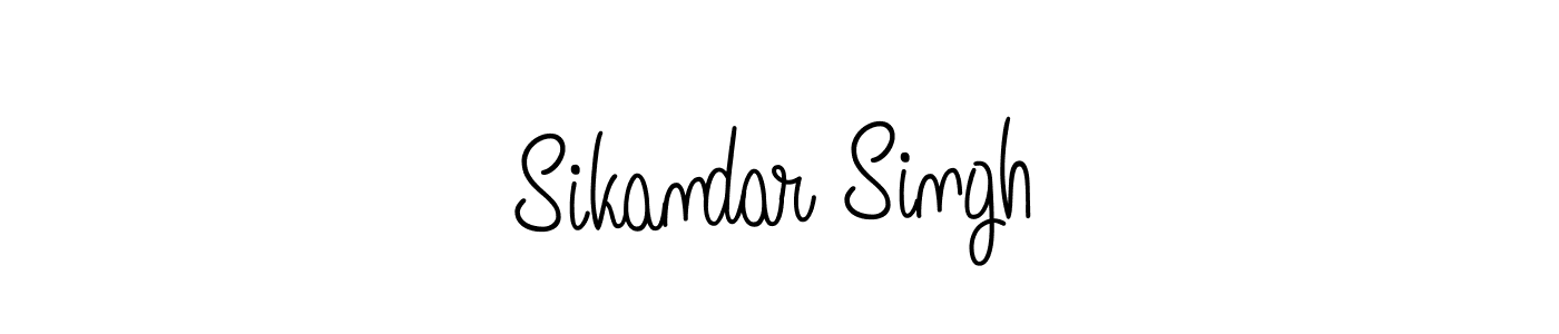Make a beautiful signature design for name Sikandar Singh. Use this online signature maker to create a handwritten signature for free. Sikandar Singh signature style 5 images and pictures png
