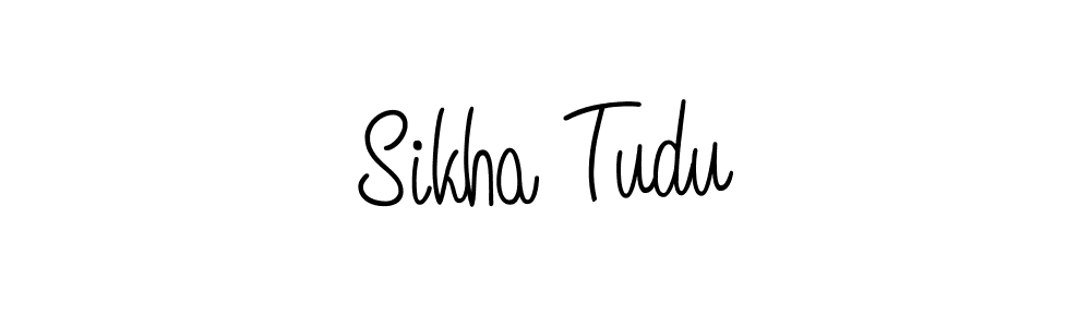 if you are searching for the best signature style for your name Sikha Tudu. so please give up your signature search. here we have designed multiple signature styles  using Angelique-Rose-font-FFP. Sikha Tudu signature style 5 images and pictures png