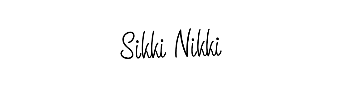 You can use this online signature creator to create a handwritten signature for the name Sikki Nikki. This is the best online autograph maker. Sikki Nikki signature style 5 images and pictures png
