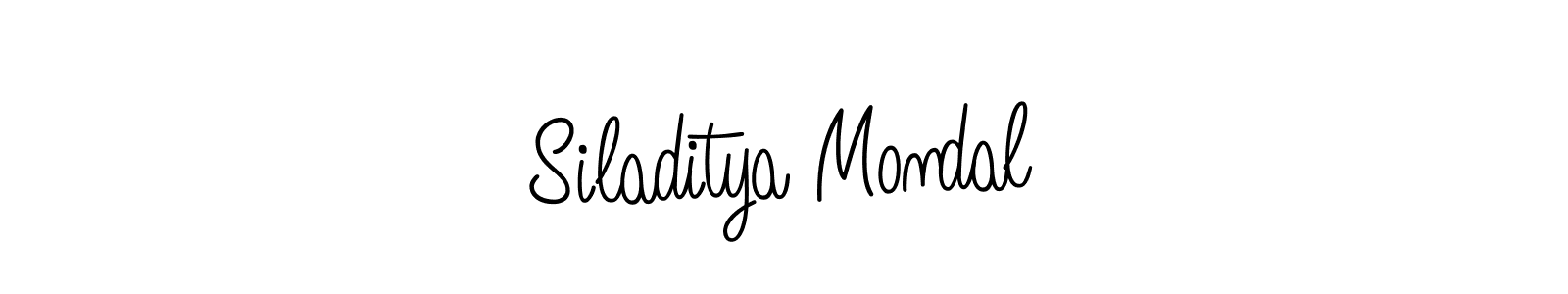 How to make Siladitya Mondal signature? Angelique-Rose-font-FFP is a professional autograph style. Create handwritten signature for Siladitya Mondal name. Siladitya Mondal signature style 5 images and pictures png