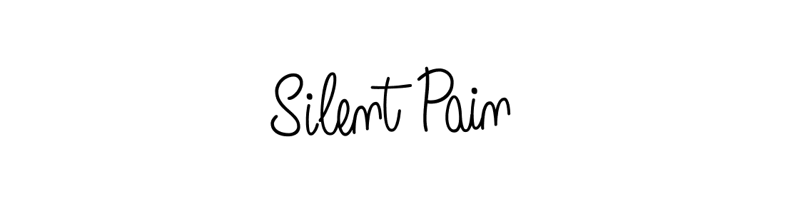 Make a beautiful signature design for name Silent Pain. With this signature (Angelique-Rose-font-FFP) style, you can create a handwritten signature for free. Silent Pain signature style 5 images and pictures png
