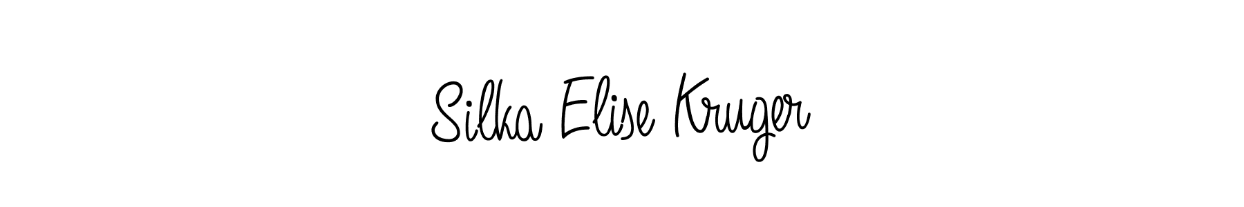 Make a beautiful signature design for name Silka Elise Kruger. Use this online signature maker to create a handwritten signature for free. Silka Elise Kruger signature style 5 images and pictures png