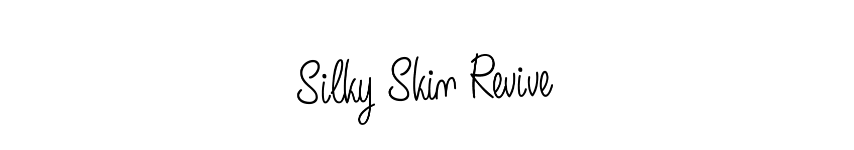 Use a signature maker to create a handwritten signature online. With this signature software, you can design (Angelique-Rose-font-FFP) your own signature for name Silky Skin Revive. Silky Skin Revive signature style 5 images and pictures png