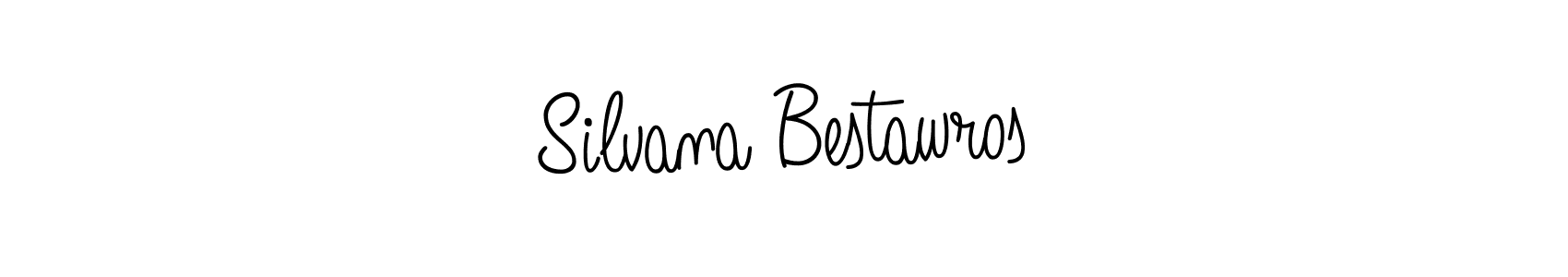 Create a beautiful signature design for name Silvana Bestawros. With this signature (Angelique-Rose-font-FFP) fonts, you can make a handwritten signature for free. Silvana Bestawros signature style 5 images and pictures png