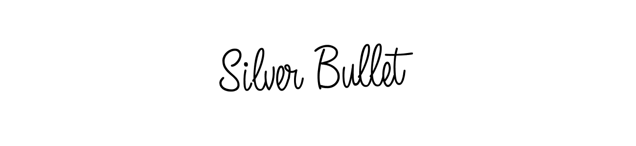 You should practise on your own different ways (Angelique-Rose-font-FFP) to write your name (Silver Bullet) in signature. don't let someone else do it for you. Silver Bullet signature style 5 images and pictures png