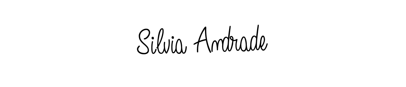 How to make Silvia Andrade signature? Angelique-Rose-font-FFP is a professional autograph style. Create handwritten signature for Silvia Andrade name. Silvia Andrade signature style 5 images and pictures png