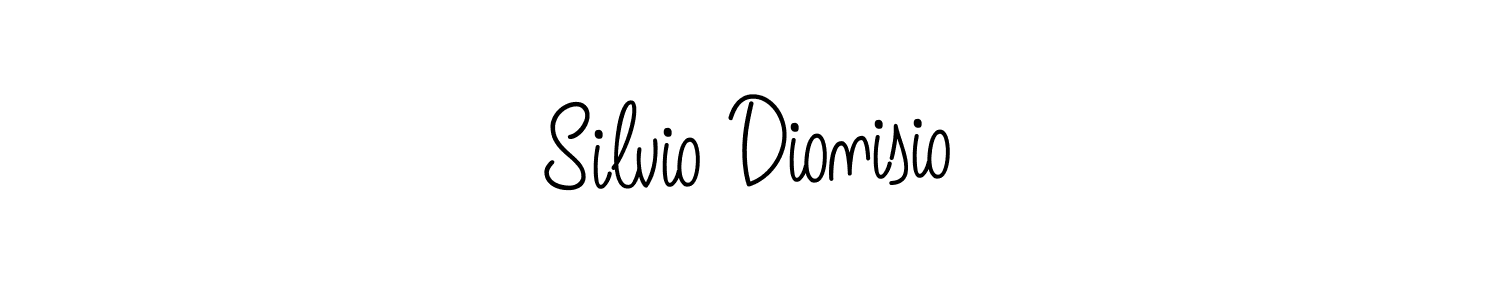 Design your own signature with our free online signature maker. With this signature software, you can create a handwritten (Angelique-Rose-font-FFP) signature for name Silvio Dionisio. Silvio Dionisio signature style 5 images and pictures png