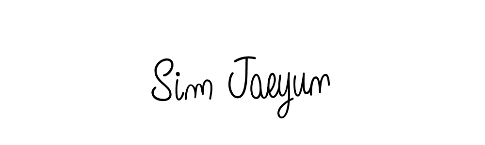 Best and Professional Signature Style for Sim Jaeyun. Angelique-Rose-font-FFP Best Signature Style Collection. Sim Jaeyun signature style 5 images and pictures png