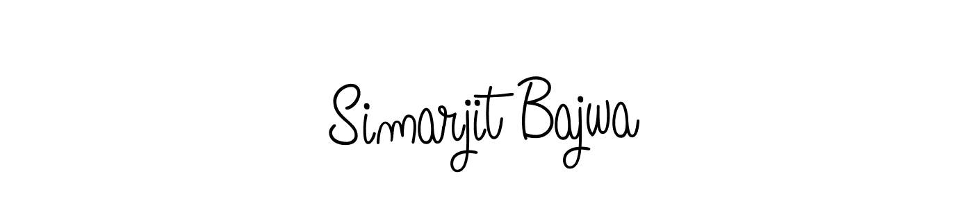 if you are searching for the best signature style for your name Simarjit Bajwa. so please give up your signature search. here we have designed multiple signature styles  using Angelique-Rose-font-FFP. Simarjit Bajwa signature style 5 images and pictures png