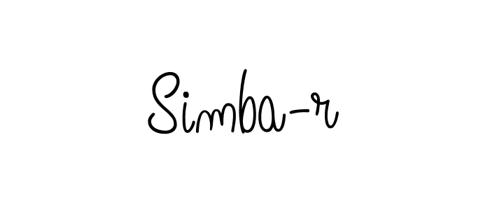 Make a beautiful signature design for name Simba-r. Use this online signature maker to create a handwritten signature for free. Simba-r signature style 5 images and pictures png