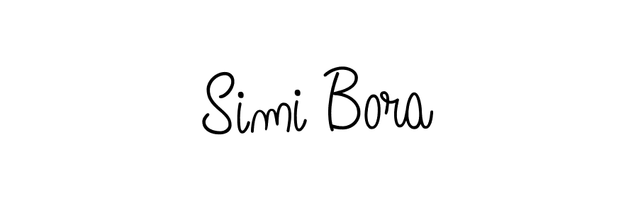 Once you've used our free online signature maker to create your best signature Angelique-Rose-font-FFP style, it's time to enjoy all of the benefits that Simi Bora name signing documents. Simi Bora signature style 5 images and pictures png