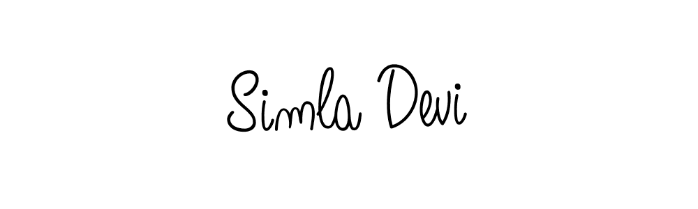 It looks lik you need a new signature style for name Simla Devi. Design unique handwritten (Angelique-Rose-font-FFP) signature with our free signature maker in just a few clicks. Simla Devi signature style 5 images and pictures png