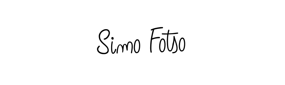 The best way (Angelique-Rose-font-FFP) to make a short signature is to pick only two or three words in your name. The name Simo Fotso include a total of six letters. For converting this name. Simo Fotso signature style 5 images and pictures png