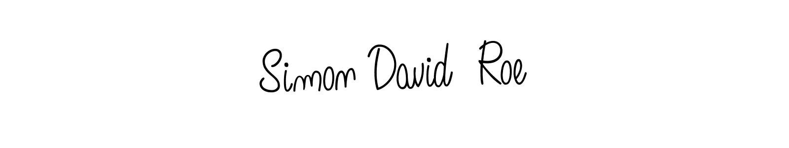 Create a beautiful signature design for name Simon David  Roe. With this signature (Angelique-Rose-font-FFP) fonts, you can make a handwritten signature for free. Simon David  Roe signature style 5 images and pictures png