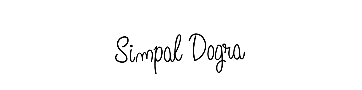 Also we have Simpal Dogra name is the best signature style. Create professional handwritten signature collection using Angelique-Rose-font-FFP autograph style. Simpal Dogra signature style 5 images and pictures png