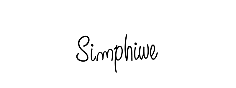 How to Draw Simphiwe signature style? Angelique-Rose-font-FFP is a latest design signature styles for name Simphiwe. Simphiwe signature style 5 images and pictures png
