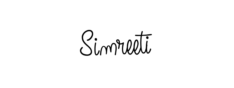 You can use this online signature creator to create a handwritten signature for the name Simreeti. This is the best online autograph maker. Simreeti signature style 5 images and pictures png