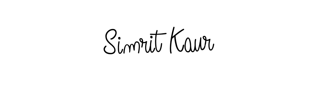 Once you've used our free online signature maker to create your best signature Angelique-Rose-font-FFP style, it's time to enjoy all of the benefits that Simrit Kaur name signing documents. Simrit Kaur signature style 5 images and pictures png