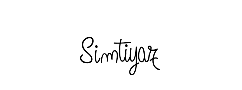 You can use this online signature creator to create a handwritten signature for the name Simtiyaz. This is the best online autograph maker. Simtiyaz signature style 5 images and pictures png