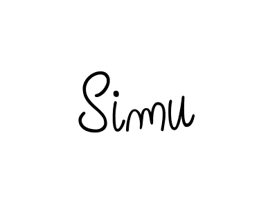 Make a beautiful signature design for name Simu. Use this online signature maker to create a handwritten signature for free. Simu signature style 5 images and pictures png