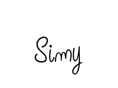 Also You can easily find your signature by using the search form. We will create Simy name handwritten signature images for you free of cost using Angelique-Rose-font-FFP sign style. Simy signature style 5 images and pictures png