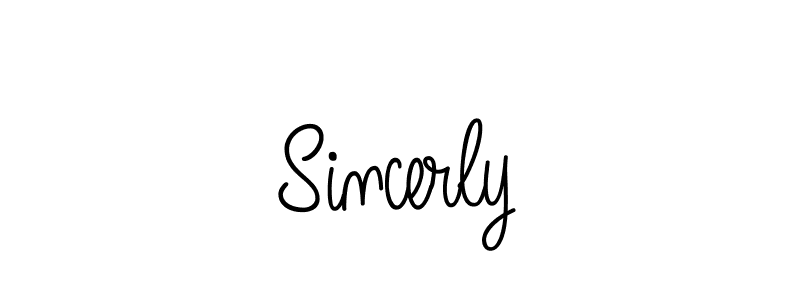 It looks lik you need a new signature style for name Sincerly. Design unique handwritten (Angelique-Rose-font-FFP) signature with our free signature maker in just a few clicks. Sincerly signature style 5 images and pictures png