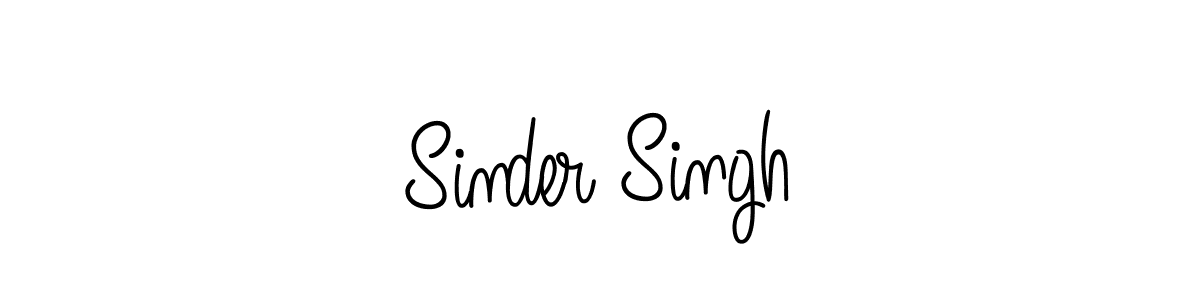 How to Draw Sinder Singh signature style? Angelique-Rose-font-FFP is a latest design signature styles for name Sinder Singh. Sinder Singh signature style 5 images and pictures png