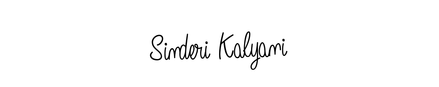 Once you've used our free online signature maker to create your best signature Angelique-Rose-font-FFP style, it's time to enjoy all of the benefits that Sinderi Kalyani name signing documents. Sinderi Kalyani signature style 5 images and pictures png