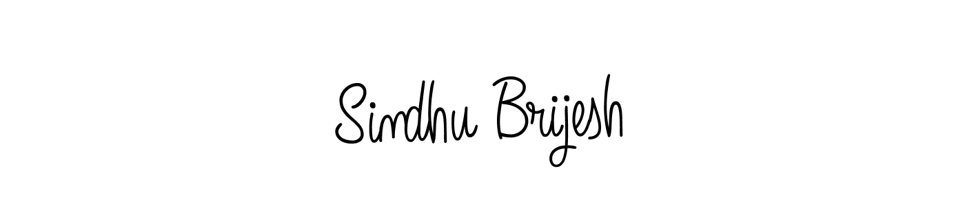 Once you've used our free online signature maker to create your best signature Angelique-Rose-font-FFP style, it's time to enjoy all of the benefits that Sindhu Brijesh name signing documents. Sindhu Brijesh signature style 5 images and pictures png