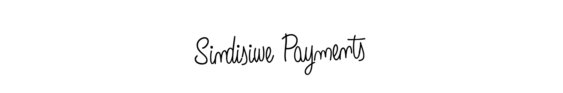 Make a beautiful signature design for name Sindisiwe Payments. With this signature (Angelique-Rose-font-FFP) style, you can create a handwritten signature for free. Sindisiwe Payments signature style 5 images and pictures png