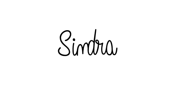 Design your own signature with our free online signature maker. With this signature software, you can create a handwritten (Angelique-Rose-font-FFP) signature for name Sindra. Sindra signature style 5 images and pictures png