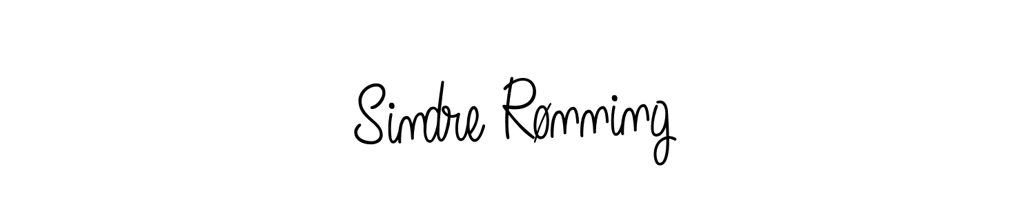 Make a beautiful signature design for name Sindre Rønning. With this signature (Angelique-Rose-font-FFP) style, you can create a handwritten signature for free. Sindre Rønning signature style 5 images and pictures png