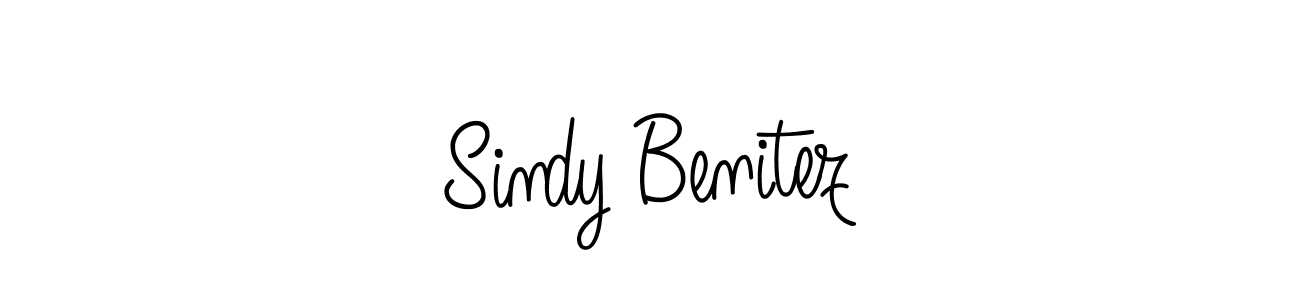 Design your own signature with our free online signature maker. With this signature software, you can create a handwritten (Angelique-Rose-font-FFP) signature for name Sindy Benitez. Sindy Benitez signature style 5 images and pictures png