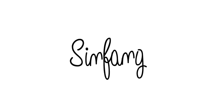 Sinfang stylish signature style. Best Handwritten Sign (Angelique-Rose-font-FFP) for my name. Handwritten Signature Collection Ideas for my name Sinfang. Sinfang signature style 5 images and pictures png