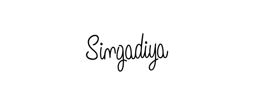 How to Draw Singadiya signature style? Angelique-Rose-font-FFP is a latest design signature styles for name Singadiya. Singadiya signature style 5 images and pictures png